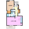 プリマヴェーラ　Ⅱ 1LDKの間取り