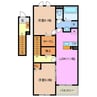 ライラック　Ａ 2LDKの間取り