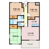 ＧａｒｄｅｎＭａｎｓｉｏｎひまわり館 3LDKの間取り
