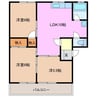 ウエストリバーマンション 3LDKの間取り