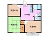ホワイトハイツ宮古 3DKの間取り