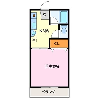 間取図 めぃぞん　デュ　それいゆ