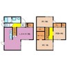 UC明和町佐田 B棟 3LDKの間取り