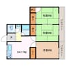 丸二マンションサンシャイン３ 3DKの間取り