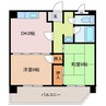 ホーマットサウス 2DKの間取り