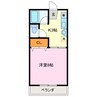 めぃぞん　デュ　それいゆ 1Kの間取り