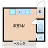 伊勢ビル 1Rの間取り