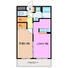 マエストロ斎宮 1LDKの間取り