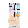 フリーデン 1Kの間取り
