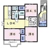 ソレイユ・ルヴァン　Ｂ棟 3LDKの間取り