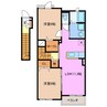 ｉｈａｎａ　Ⅰ 2LDKの間取り