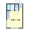サニープレイス 1Rの間取り