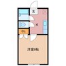 第3シャトーナツヤマ 1Kの間取り