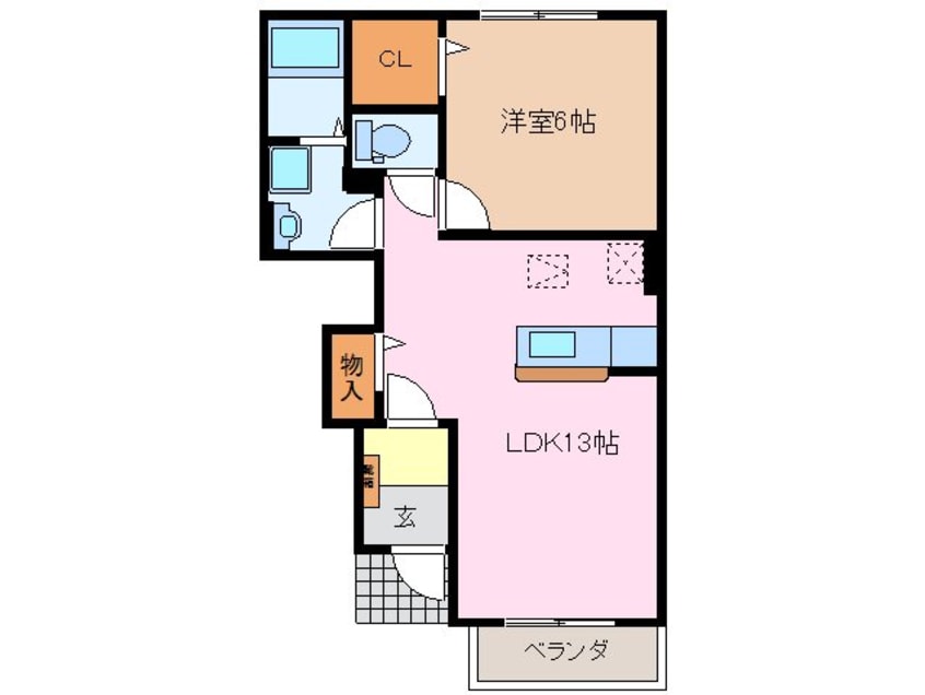 間取図 エレガンシア