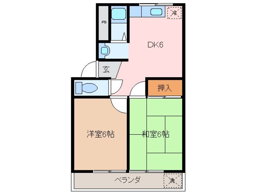 間取図 ホワイトピジョン
