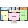 パレスコート 2Kの間取り