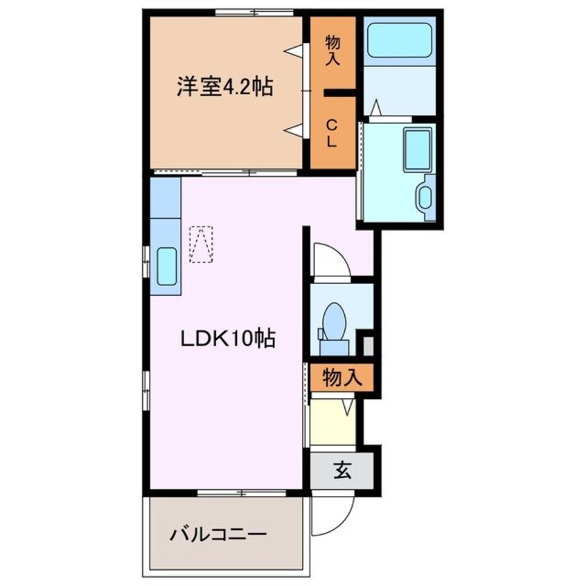 間取図 リバーヴィレッジⅡ