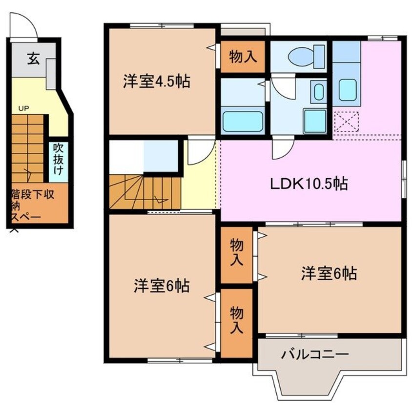 間取図 エリタージュⅡ