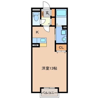 間取図 Four Season B