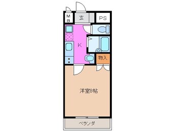 間取図 サン・アペックス四日市