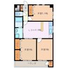 アン・ファブール 3LDKの間取り