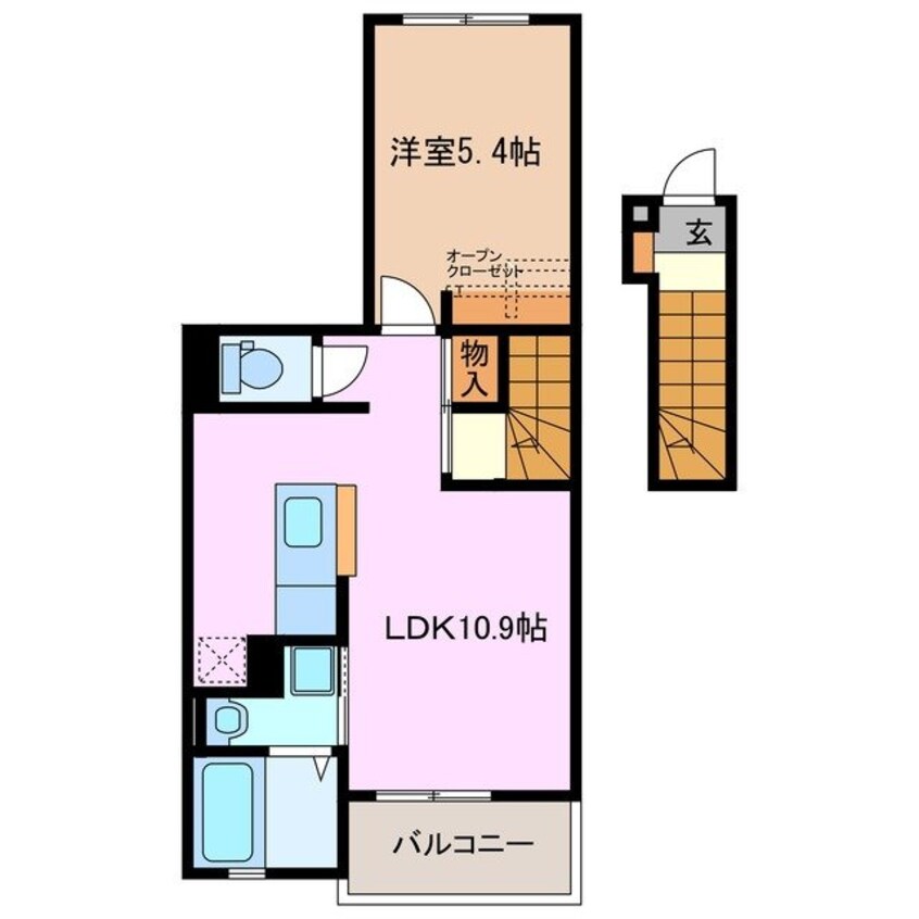 間取図 コージーハウス