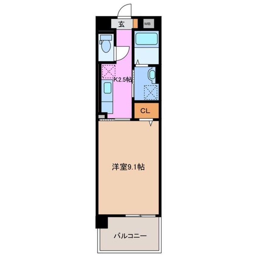 間取図 サンルミエール