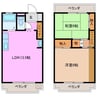 センチュリーハイツ２１ 2LDKの間取り