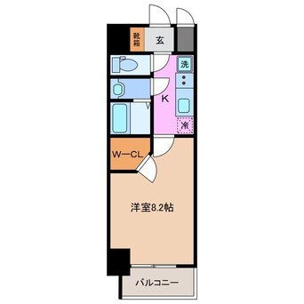 間取図 S-RESIDENCE四日市市堀木amante(アマンテ)