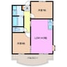 マンションマチノ 2LDKの間取り