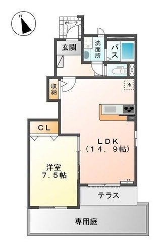 間取り図 サンコートあすなろＡ棟