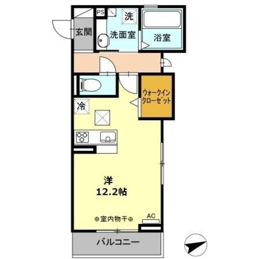 間取図 グランドネーフルときわ