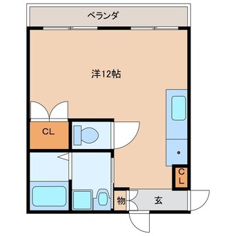間取図 ベース浜田