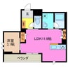 Ｓｈａ　Ｍａｉｓｏｎ　新正 1LDKの間取り