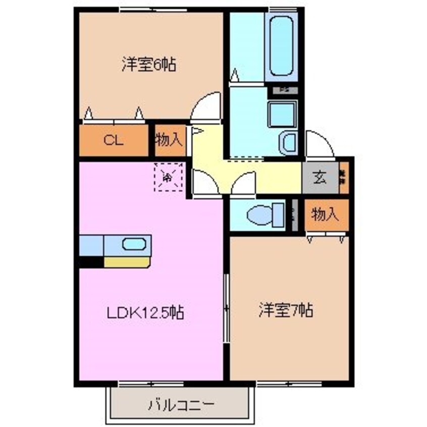 間取図 リュミエール