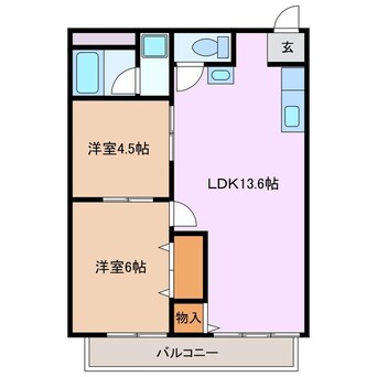 間取図 シティハイツ井上