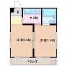 メゾンハピネス 2Kの間取り