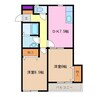 EM・Healthy　Villa　松本台セントラル 2DKの間取り