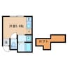 Sourian2 1Rの間取り