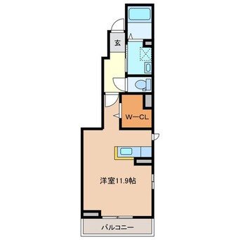 間取図 ル・クールⅠ