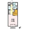フィオーレ　ロッソ 1Kの間取り