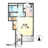 ショコラハウス 1Kの間取り