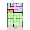 塩浜ビル 2DKの間取り