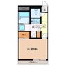 SJ　UNEME 1Kの間取り