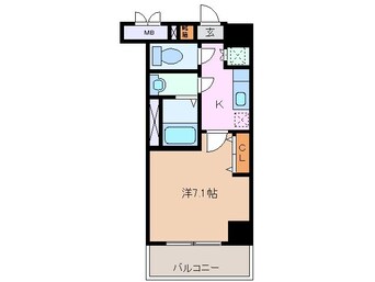 間取図 レジデンス浜田