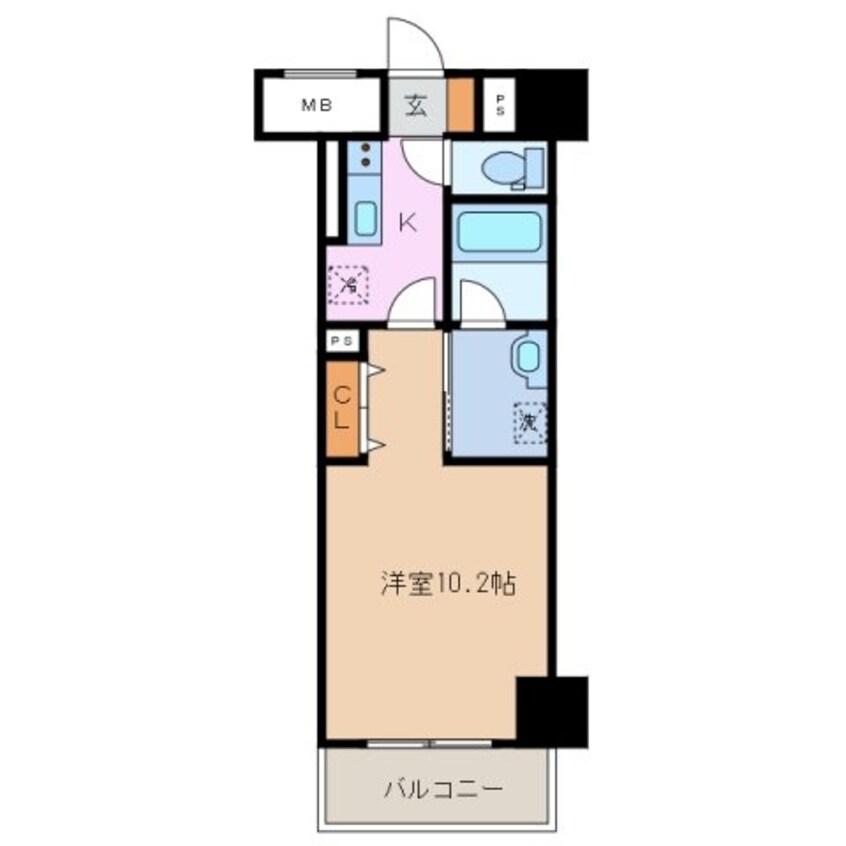 間取図 エトワール安島