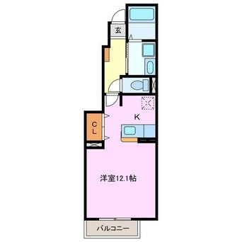 間取図 フォルシュ　ハイム　Ｂ