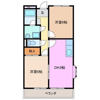 間取図 グランメール２７