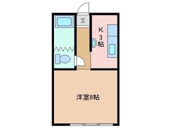 間取図 マルエイハウスＢ．Ｄ鵜の森