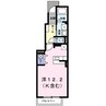 プログレスⅠ 1Rの間取り
